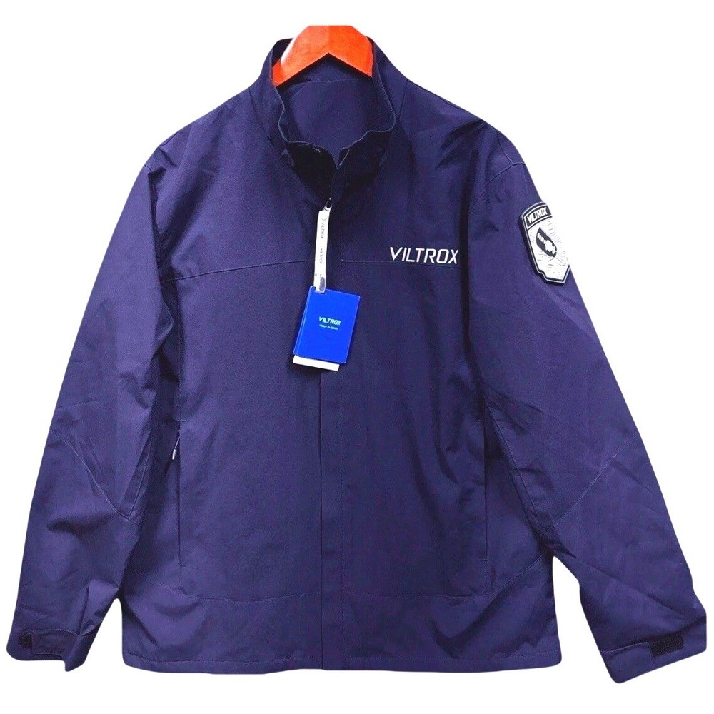 Viltrox Vision To Xplore Outdoor Windbreaker Jacket Navy Blue Mens XL New